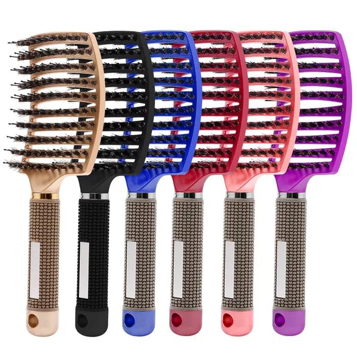 Brosse à cheveux en nylon pour femmes