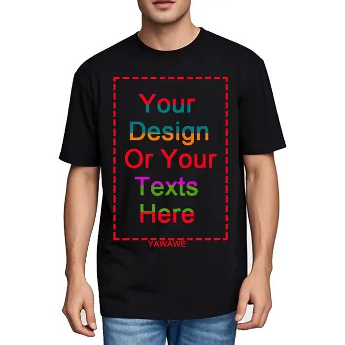 T-shirt personnalisé devant et arrière votre propre
