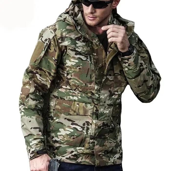 Veste imperméable coupe-vent pour homme