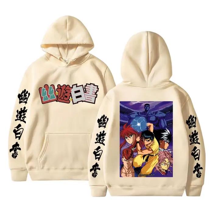 Sweat à capuche YuYu Hakusho Urameshi Yuusuke pour hommes et femmes
