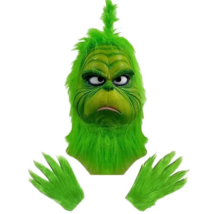 Masque Grinch en Latex