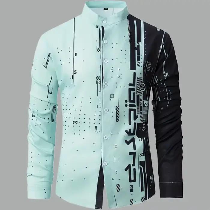 Chemise à manches longues pour hommes