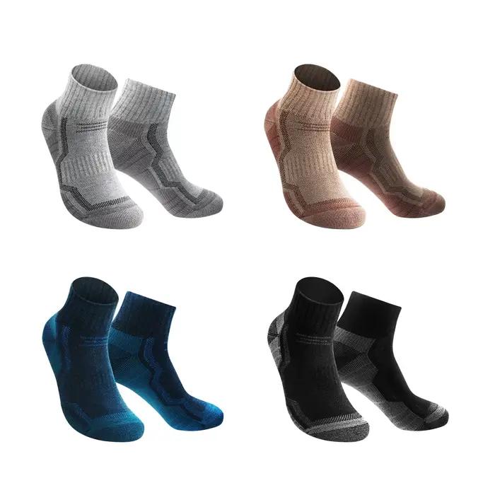 Chaussettes thermiques en laine mérinos pour hommes, ski, randonnée, snowboard, escalade, compression, support, confort tout au long de la journée