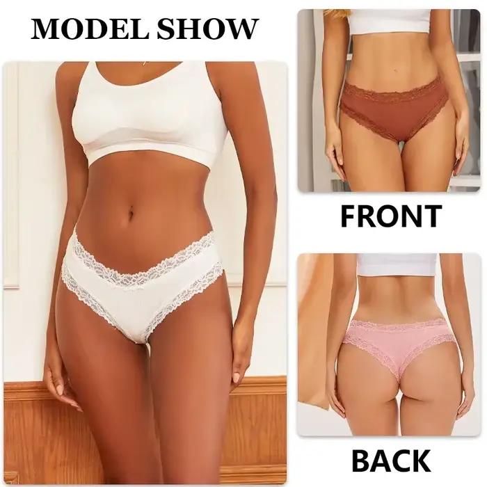 Sous-vêtements brésiliens en coton pour femmes