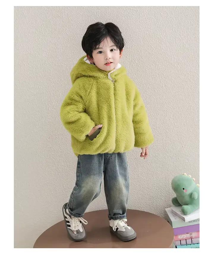 Blouson en velours pour garçons