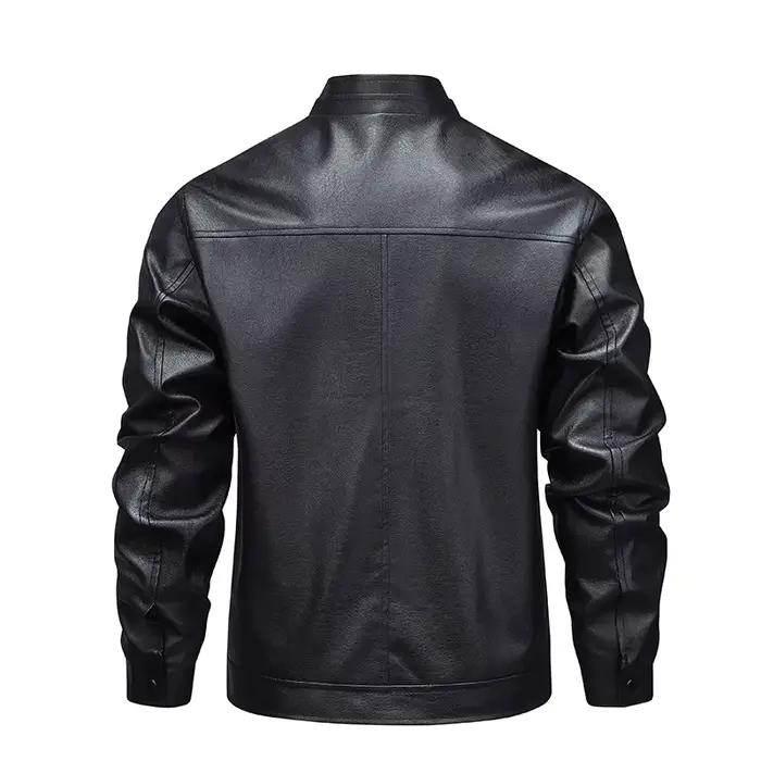 Nouvelle veste en cuir pour homme 2026