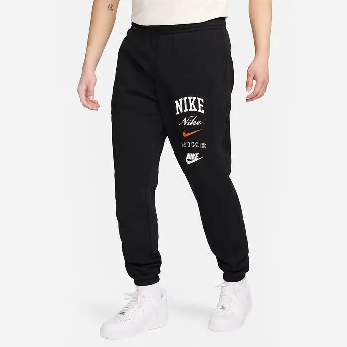 Nike officiel véritable 2024 nouveaux joggingurs en tricot polaire pour hommes FN2644-010