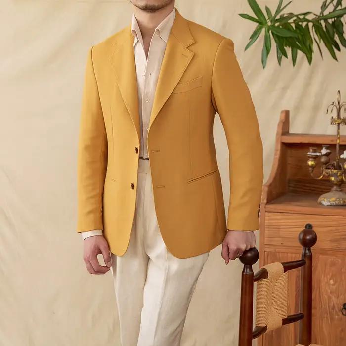 Deer Sanxian-Veste de relaxation en lin pour homme