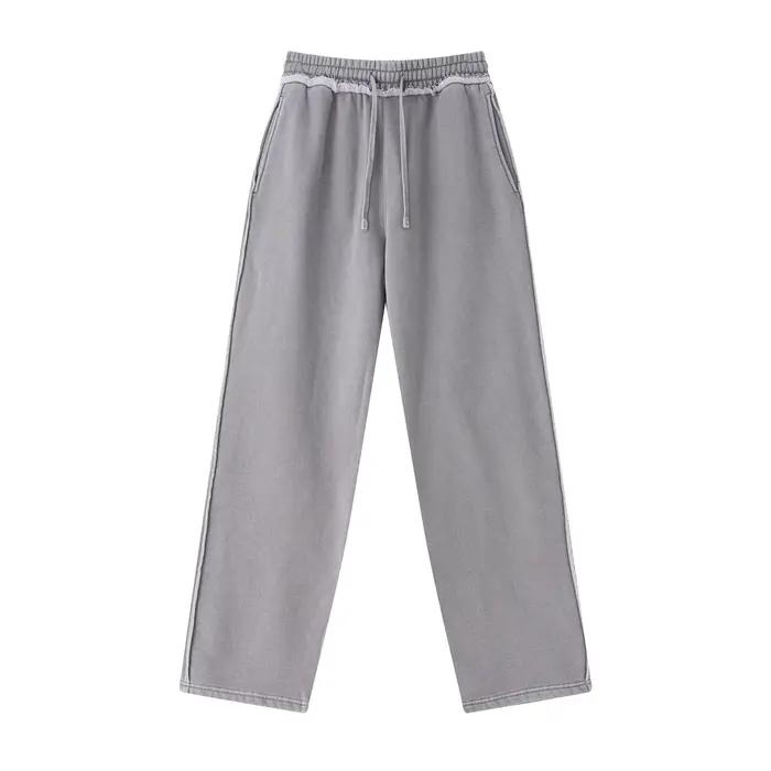 2025 automne hiver Vintage mode en détresse survêtement pantalons