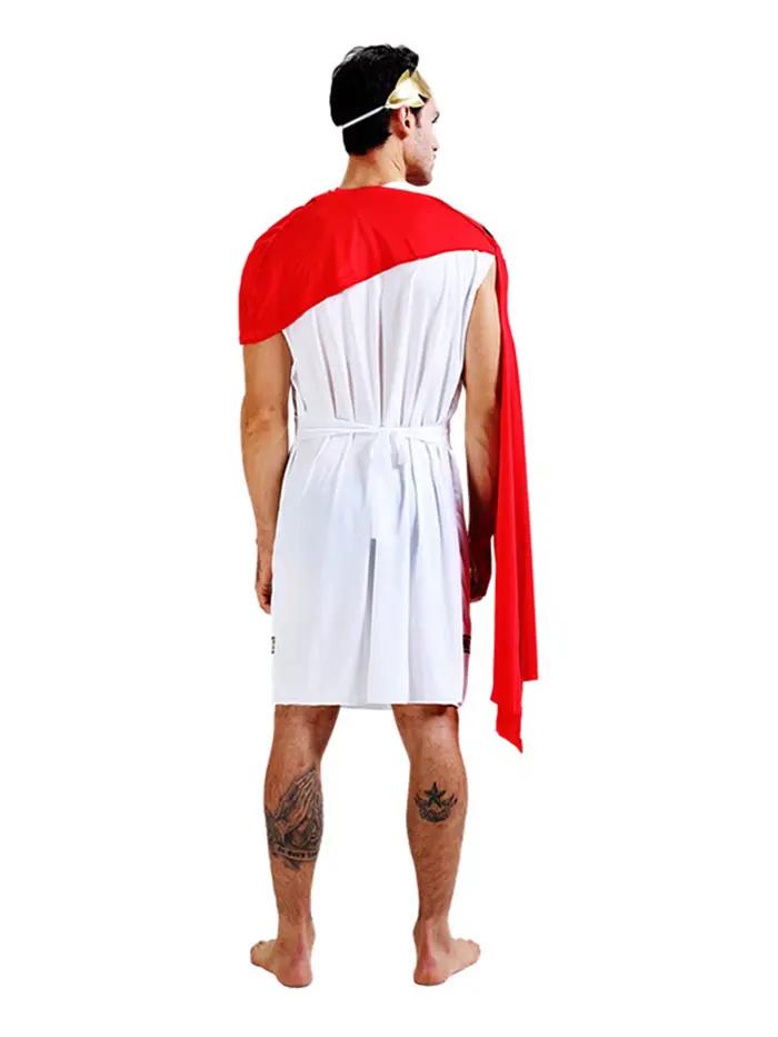 Costume de carnaval grec ancien, costume de cosplay, tunique grecque, robe romaine, vêtements pour fête d'Halloween, costume pour hommes adultes