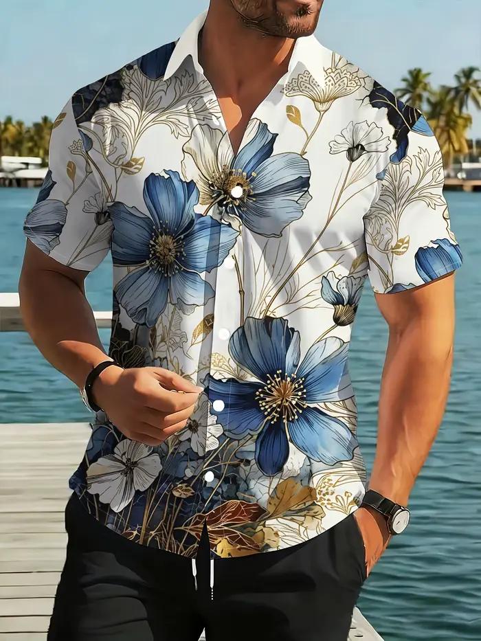 Chemise à manches courtes pour homme