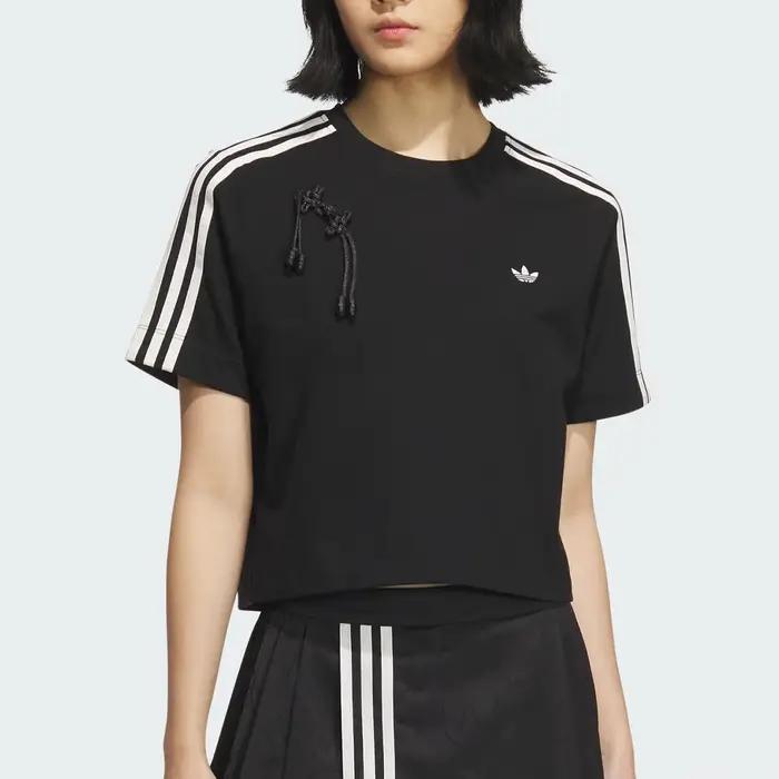 Adidas Originals T-shirt de sport court et respirant à col rond pour femme KB6398