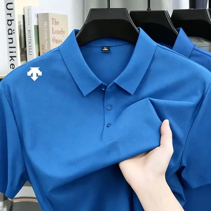Polo brodé pour homme – T-shirt de sport tendance