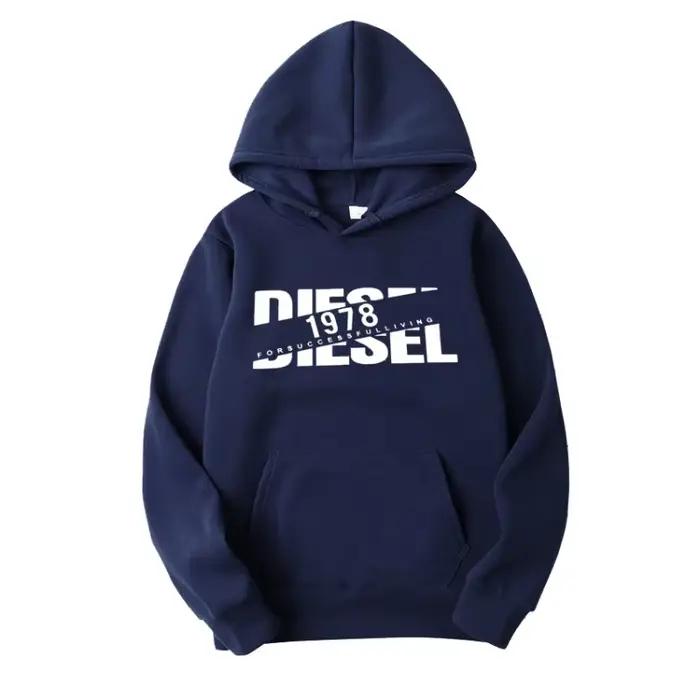 Sweat à capuche imprimé lettres 1918 tendance 2026 pour hommes et femmes