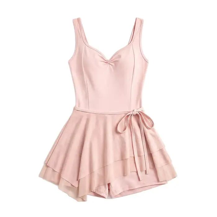Robe de tennis pour femme avec short intégré
