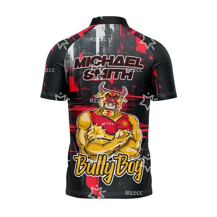 2026 PDC World Darts Championship Michael Smith Maillot Polo Édition Limitée Sportif à Séchage Rapide T-shirt Homme Vêtements Enfant Tee-shirt Femme