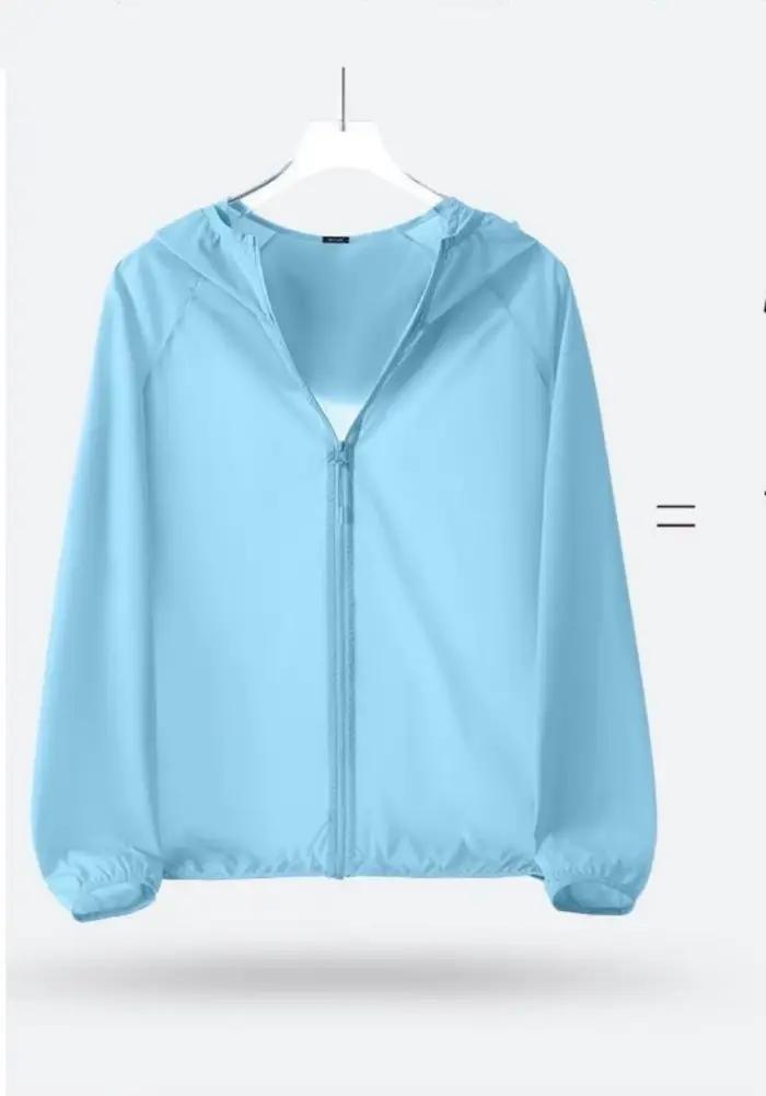 Veste d'été à capuche pour hommes et femmes