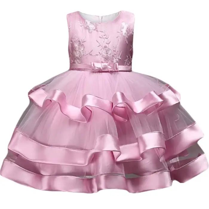 Robe de Noël à fleurs pour enfants