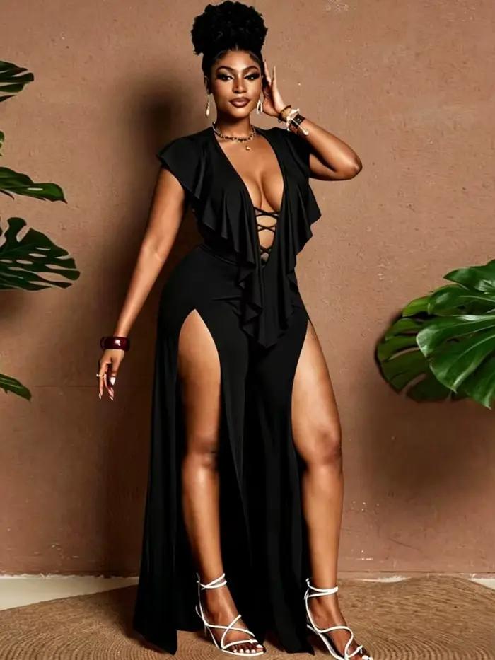 Combinaison Femme Grande Taille