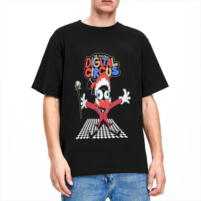 T-Shirt en coton Amazing Digital Circus Caine pour hommes