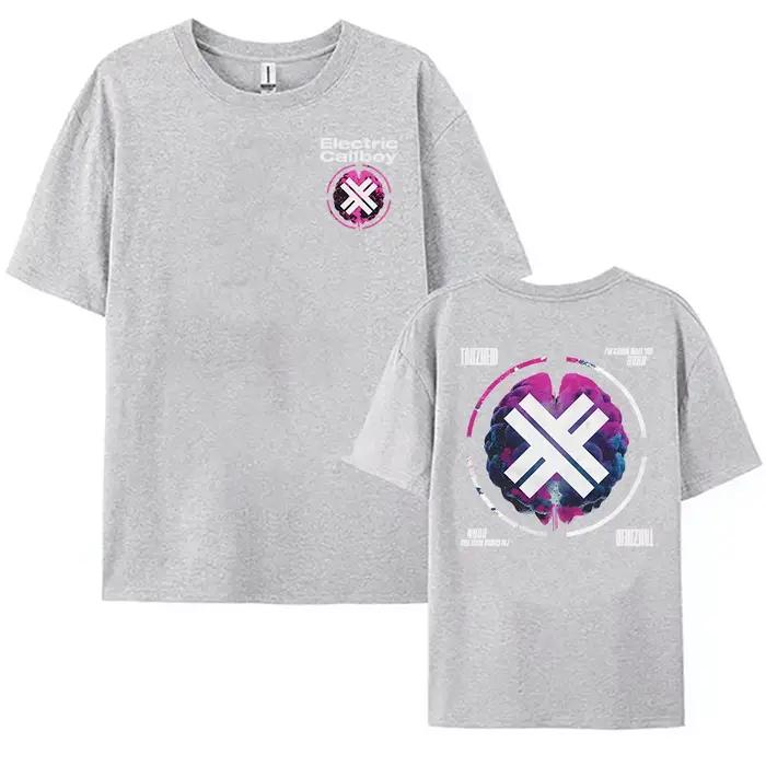 T-shirt unisexe en coton à manches courtes