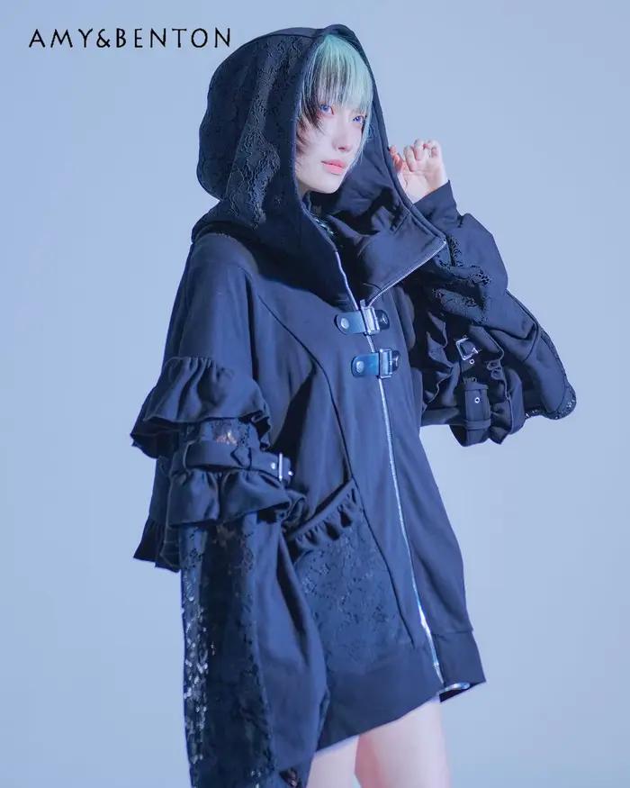 Veste à capuche surdimensionnée pour femme