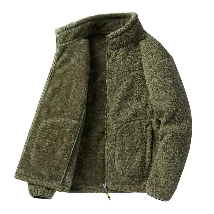 Vestes d'hiver Smile pour hommes, manteau chaud décontracté, col montant, veste d'extérieur, Harajuku Streetwear, grande taille, document adt, solide