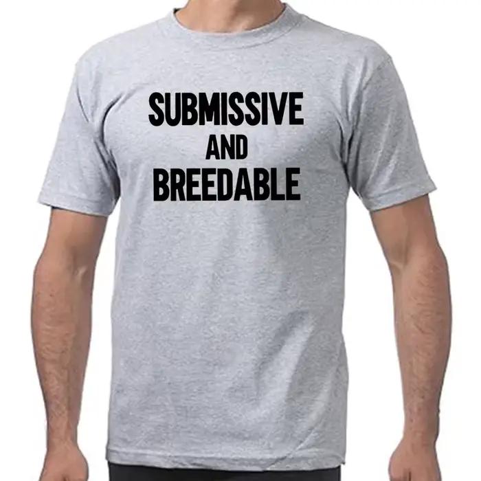 T-shirt soumis et respirant Humor drôle femmes hommes vêtements 100% coton unisexe col rond été t-shirts taille ue