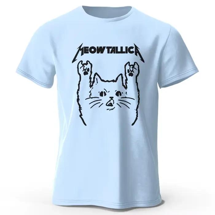 Chibi Cat Anime imprimé 100% coton T-Shirt