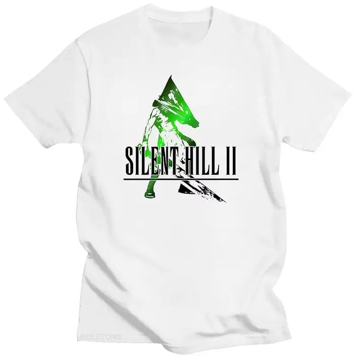 SILENTHILinj-T-Shirt en coton imprimé dessin animé