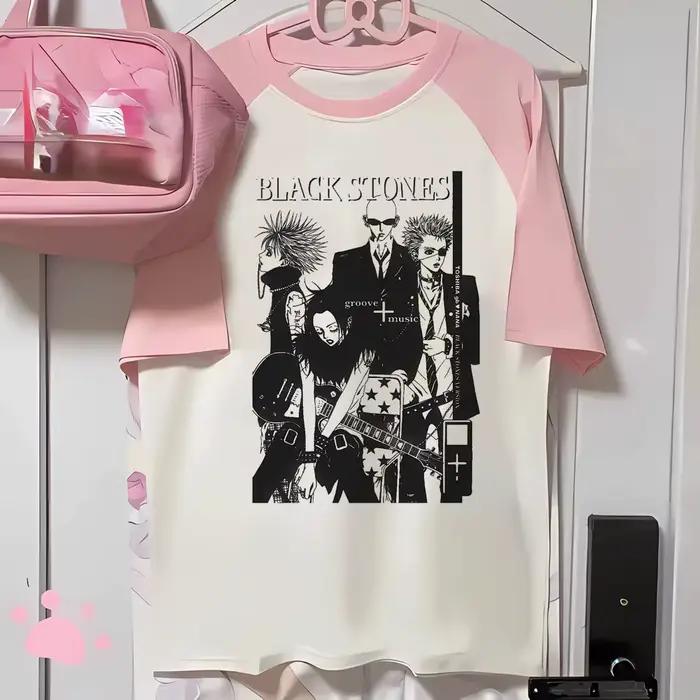 Nana t-shirt femmes t-shirts à la mode femme bande dessinée streetwear vêtements de créateur