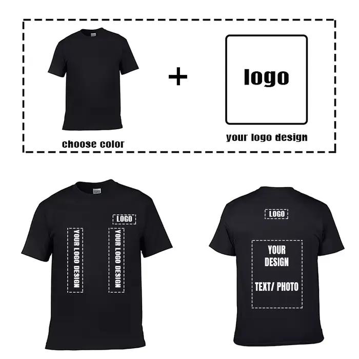 T-shirt homme 100% coton votre propre conception