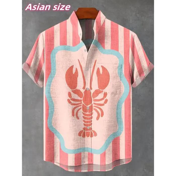 Chemise hawaïenne pour hommes