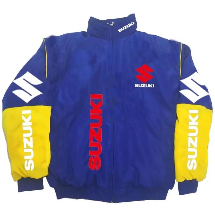 Blouson de moto Suzuki Racing tendance pour homme et femme