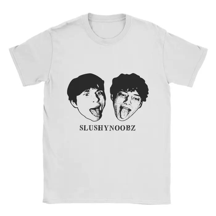 Streetwear t-shirt été Slushy Noobz Hip Hop t-shirts mignon dessin animé coton