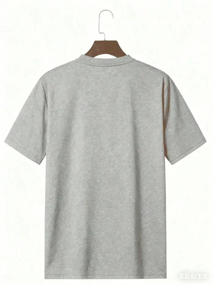 T-shirt en coton avec impression double face « Anti Social
