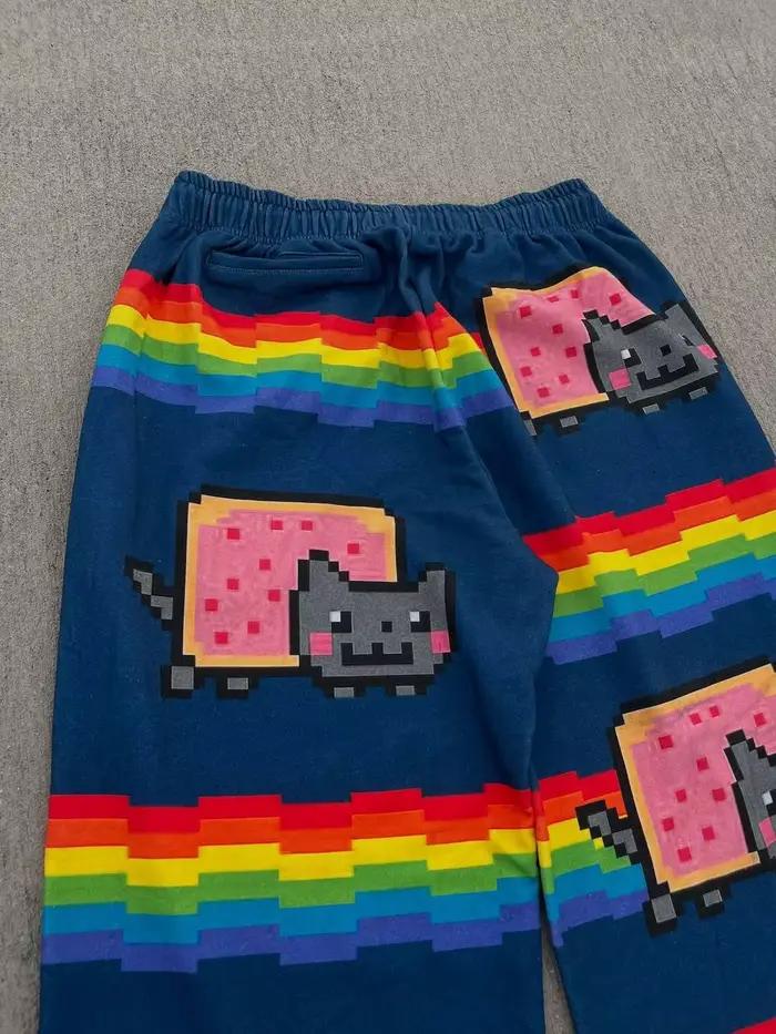 Pantalon de jogging vintage hip-hop pour homme