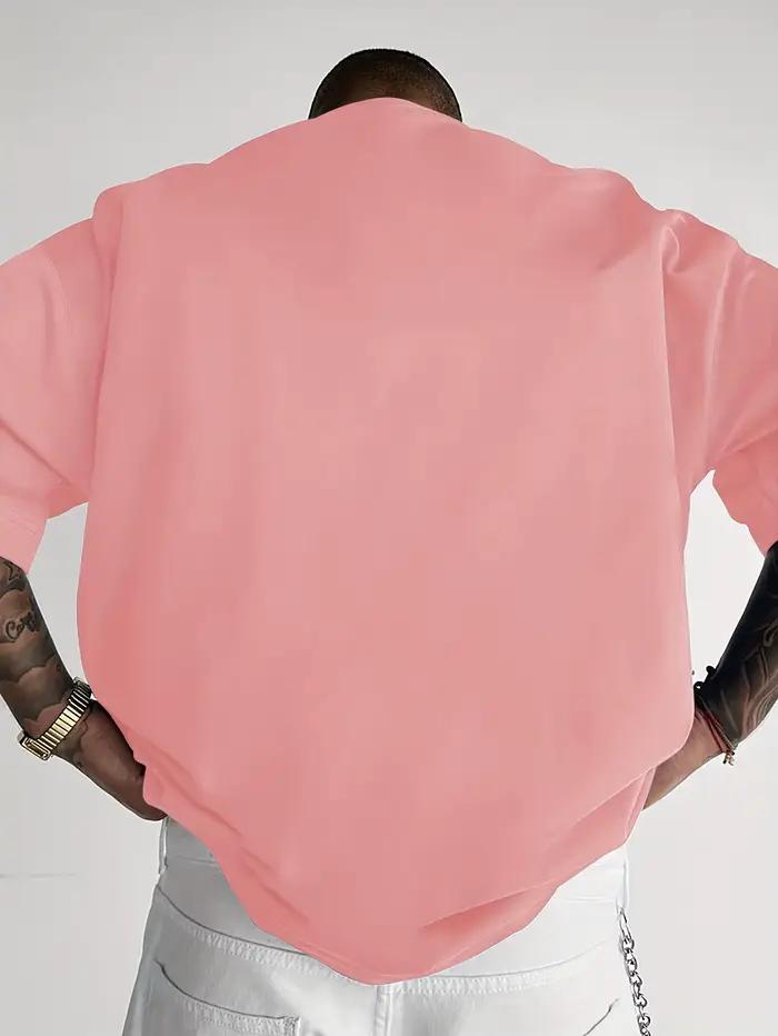 Hommes d'été 100 coton à la mode sport décontracté lâche Boston ville slogan imprimé col rond à manches courtes T-shirt haut