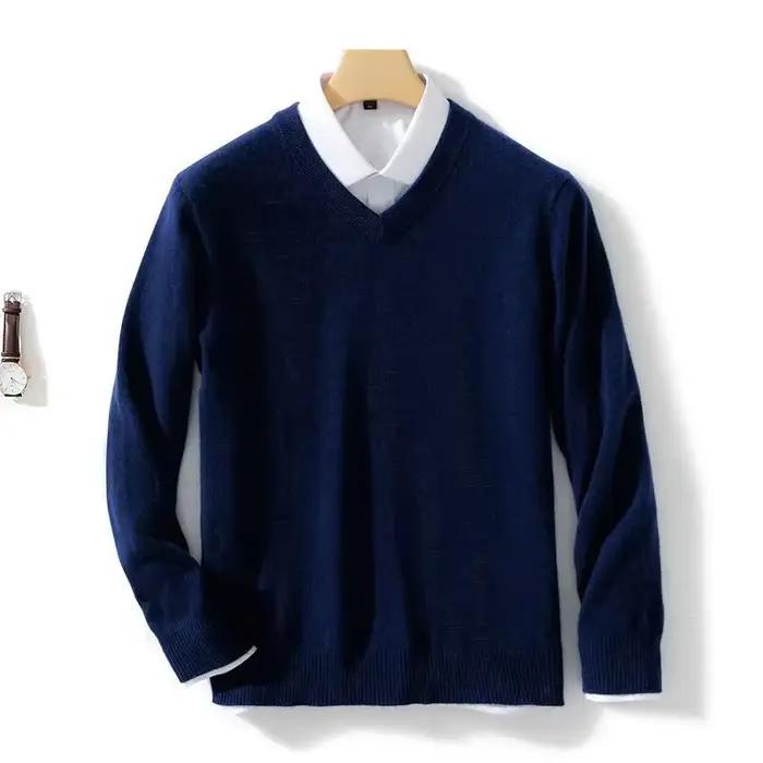 Pull en cachemire doux pour homme