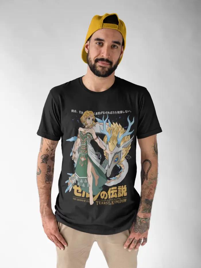T-shirt imprimé graphique The Legend of Link to the Past