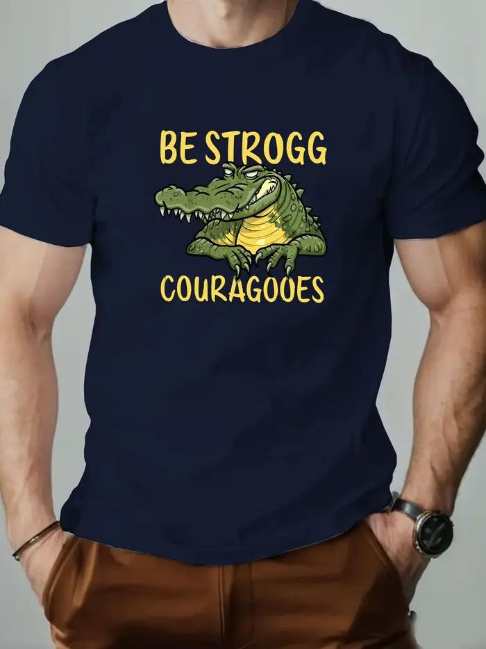 T-shirt col rond pour hommes
