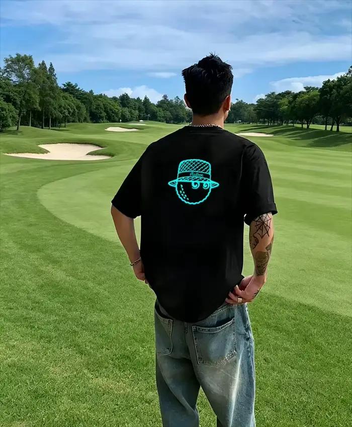 T-shirt classique et tendance de marque pour le golf