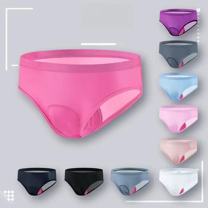 Sous-vêtements de cyclisme pour femmes avec coussin en silicone pour évacuer l'humidité