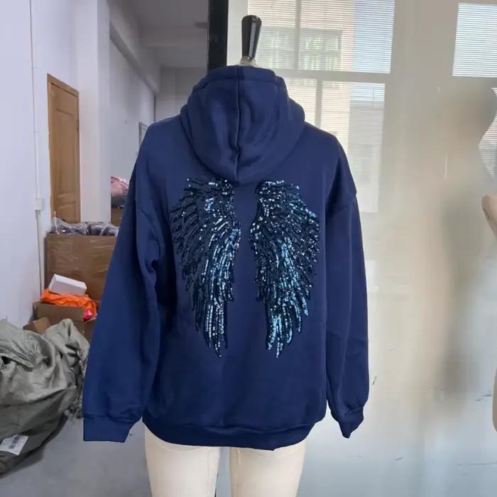 Sweat-shirt à capuche créatif à la mode