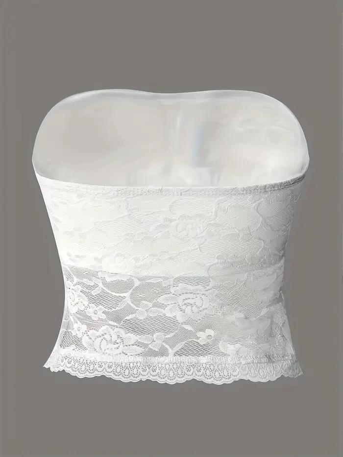 Haut féminin blanc à épaules dénudées uni semi-transparent sexy et élégant pour femmes printemps automne occassions spéciales
