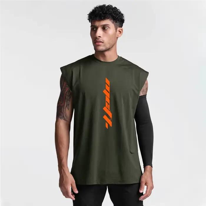 BRAND Running Vests Débardeurs de sport pour hommes en maille coupe ample