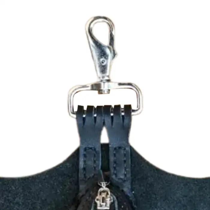 Porte-monnaie en cuir PU chauve-souris