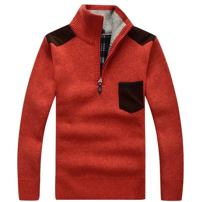 Pull à col montant pour hommes