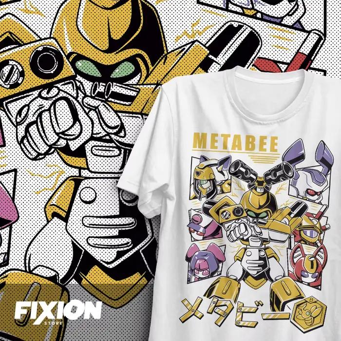 Medabots – Metabee GC Anime t-shirt Manga cadeau pour les amateurs d'anime toutes tailles coton