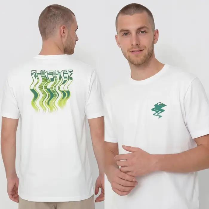 T-shirt classique en coton avec logo circulaire